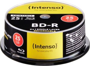 Intenso CD-R 25GB 25τεμ Cake Box