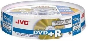 Jvc Taiyo Yuden Dvd+R 4.7gb 16x Gold Cakebox 10 Made In Japan