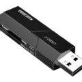 Kakusiga Card Reader KSC-1411 για SD & Micro SD 480Mbps USB Σύνδεση Μαύρο