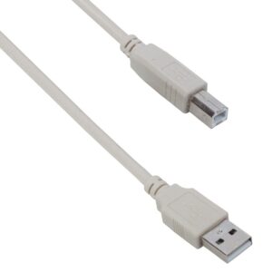Καλώδιο Εκτυπωτή Usb A/B 1.8M Standard Λευκό Value