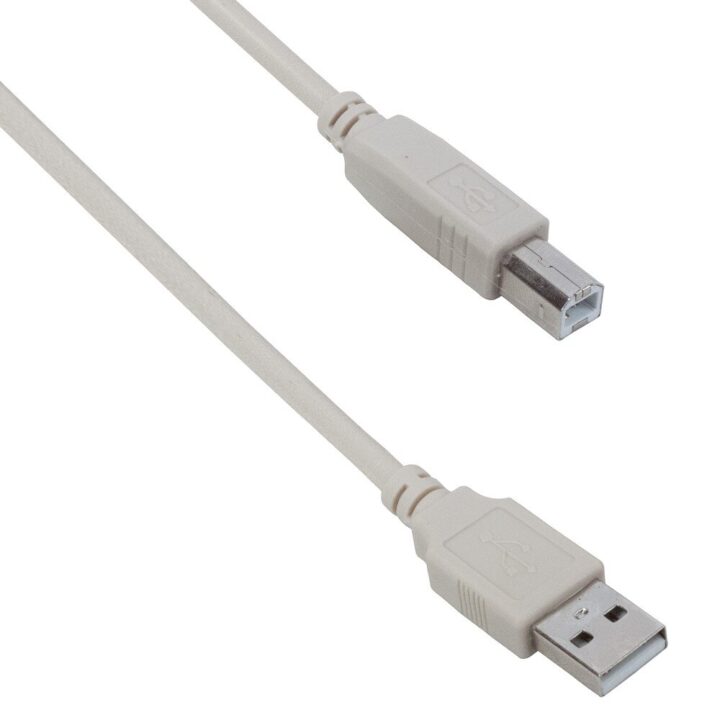 Καλώδιο Εκτυπωτή Usb A/B 1.8M Standard Λευκό Value
