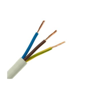 Καλωδιο Ευκαμπτο Nymhy 3x2.5mm2 H05vvf Λευκο 100m