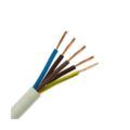 Καλωδιο Ευκαμπτο Nymhy H05vvf 5x1.5mm2 Λευκο Το Μέτρο