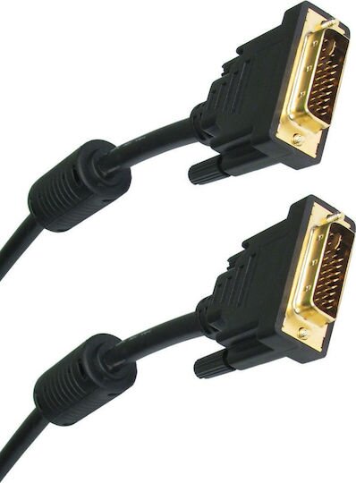 Καλώδιο H/Y DVI 24+5 M/HDB15M 1.8m Comp