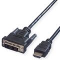 Καλώδιο HDMI Αρσενικό σε DVI Αρσενικό 2m
