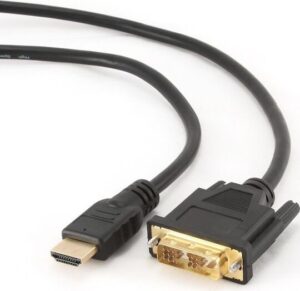 Καλώδιο Hdmi-Dvi M/M 5m Gold Connectors