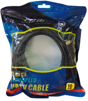 Καλώδιο Hdmi Hdmi 1.4V Μαύρο 10M Ccs Bag Vzn