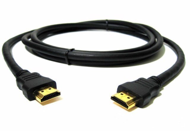 Καλώδιο HDMI-HDMI V1.4 MM 1.5m με Επιχρυσωμένες Επαφές Μαύρο High Speed