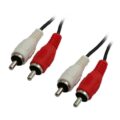Καλώδιο Ήχου 2RCA-2RCA M/M 1.5m RC019 LZ