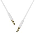 Καλώδιο Ήχου 3.5Mm Stereo M/m Λευκό 1.5M