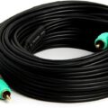 Καλώδιο Ήχου Compon 3RCA-3RCA RGB Μαύρο 20m CMP VV043