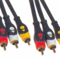 Καλώδιο Ήχου+Εικόνας 3Rca-3Rca Rgb Μαύρο 3m