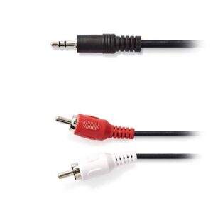 Καλώδιο Καρφί 3,5mm Σε 2rca 2m