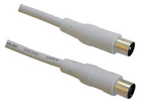 Καλώδιο Κεραίας RF Αρσενικό-Θηλυκό Μήκους 3m - Λευκό