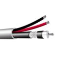 Καλωδιο Κλειστου Κυκλωματος Cctv T1m10235 2x0.35mm 1 Micro Coaxial 100m