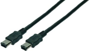 Καλωδιο Logilink Firewire Cf 0003 Ieee 1394 2x6pin 5m Black
