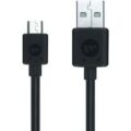 Καλώδιο Micro Usb 1.0m High Speed Flat Use For Smart Phone Black