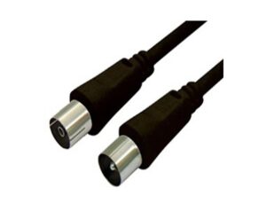 Καλώδιο RF - TV PAL M/F 1.5m Μαύρο