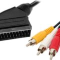 Καλώδιο Scart-3RCA RGB Μαύρο Gold 1.5m APV1010Z D&S