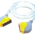 Καλώδιο SCART-SCART Φ7 Διαφανές 1.5m A8005-12 D&S