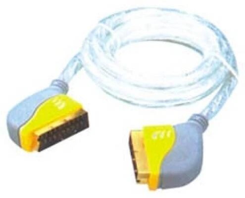 Καλώδιο SCART-SCART Φ7 Διαφανές 3.0m A8005-12 D&S