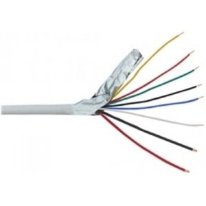 Καλωδιο Συναγερμου 4x0.22mm2 Με Ταινια Αλουμινιου 100m