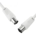 Καλώδιο TV PAL M/F 3.0m Λευκό RC065/0128 YT