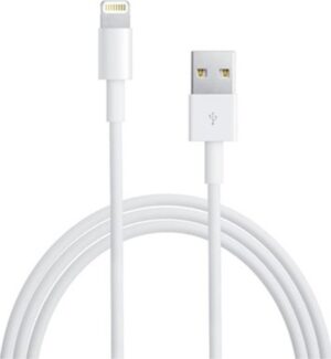 Καλώδιο Usb For Iphone 5/6 1m Fast Charging White