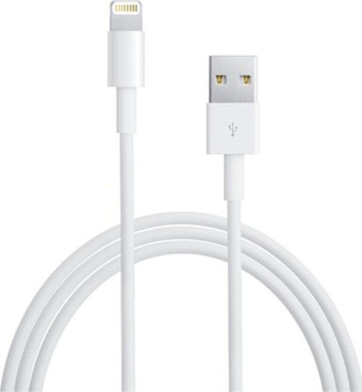 Καλώδιο Usb For Iphone 5/6 1m Fast Charging White