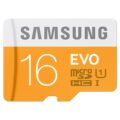Κάρτα Μνήμης 16GB Samsung Evo Micro Sdhc Uhs + Sd Adapter