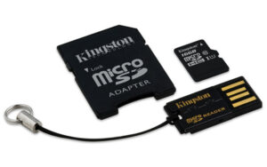 Καρτα Μνημης Kingston Micro Sd 16gb Class10 + 2 Adaptor