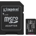 Κάρτα Μνήμης Kingston Micro SDHC 64GB Canvas Select Plus G3 Class 10 + adapter