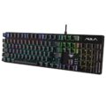 Keyboard AULA S2022 Mechanical RGB Black USB GR New