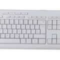 Keyboard Corded Lynea Greek - Usb White