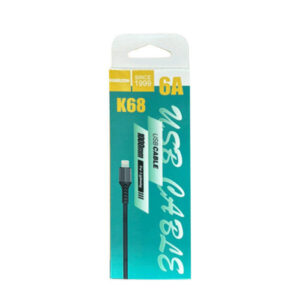 Kingleen USB-A σε Lightning Καλώδιο Μαύρο 1m