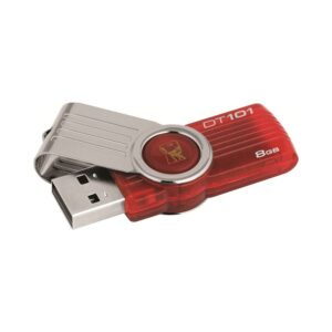 Kingston Data Traveler Usb 2.0 Flash Disk Dt101G2 8Gb Red