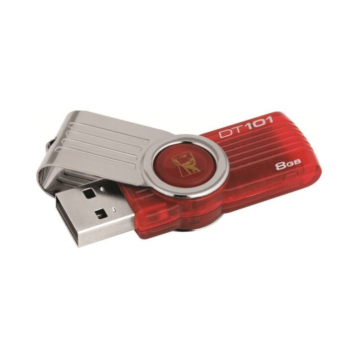 Kingston Data Traveler Usb 2.0 Flash Disk Dt101G2 8Gb Red