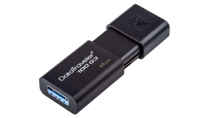 Kingston Datatraveler 100 G3 Usb 3.0 Drive 8gb (Dt100g3/8gb)