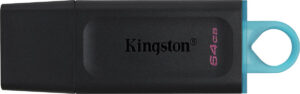 Kingston DataTraveler Exodia 64GB USB 3.2 Stick Μαύρο