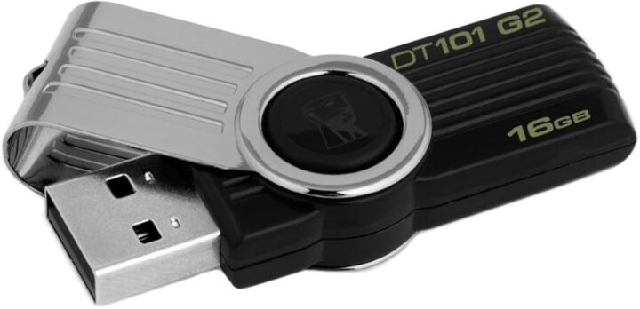Kingston Datatraveler Usb 2.0 Flash Disk Gen2 16gb Dt101 Black