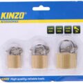 Kinzo 79391 Padlock 3pcs Λουκέτα