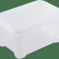 Κουτί Πλαστικό 14lt 38x27x19cm Διαφανές