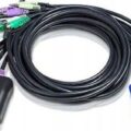 KVM Switch Aten CS64A Petite 4-Port PS/2 with Audio (CS64AZ)