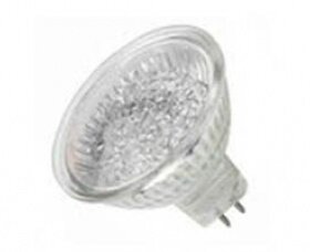 Λάμπα Led Mr16 1.5w 24leds 30ο 47x50 12v Cw Aug