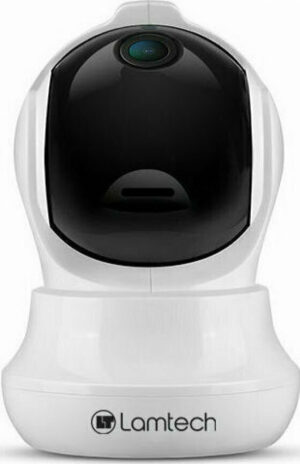Lamtech IP Κάμερα Παρακολούθησης Wi-Fi 1080p Full HD με Αμφίδρομη Επικοινωνί Φακός 3.6mm Λευκό