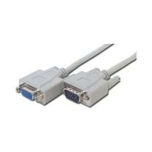 Lancom Καλώδιο Προέκταση 15pin VGA Cable HDB15MF 5m Λευκό