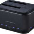 LC-Power Docking Station LC-Dock-U3-III για 2 Σκληρούς Δίσκους Sata 2.5" / 3.5" με Σύνδεση USB 3.0
