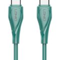 Ldnio Καλώδιο Usb C Σε Usb C Lc611c 65w Pd 1m Πράσινο