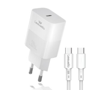 Leewello Φορτιστής με Θύρα USB Type-C 20W