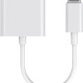 LeeWello Μετατροπέας Type-C Αρσενικό σε 3.5mm Jack & Type-C Θηλυκό λευκό